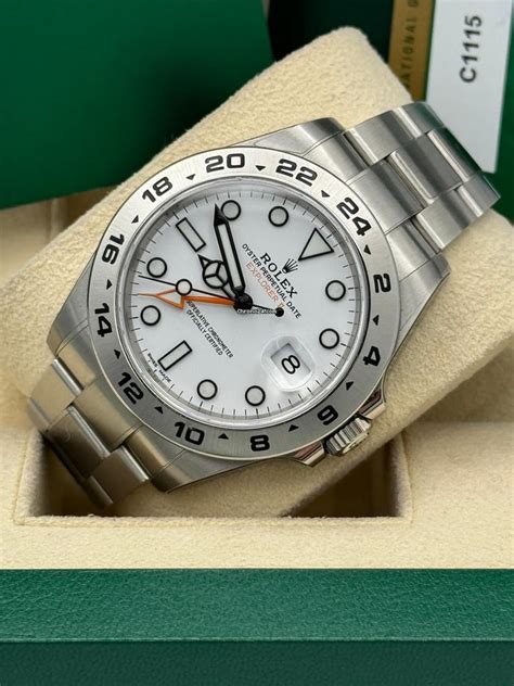 Rolex Explorer II Super Rare SCHLUMBERGER Edition / Full Set 